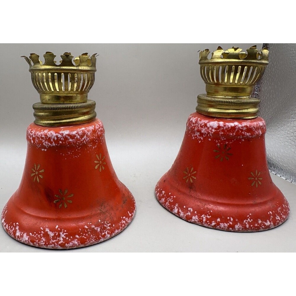 Vintage Set Of Kasuga Ware Candlestick Holder